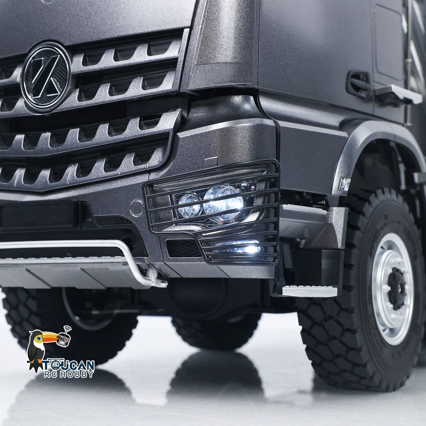 US Stock RTR Kabolite 8X8 1/14 RC Dump Truck K5703 Electric Lifting Remote Control Tipper Model 2Speed Gearbox Lights Sound System