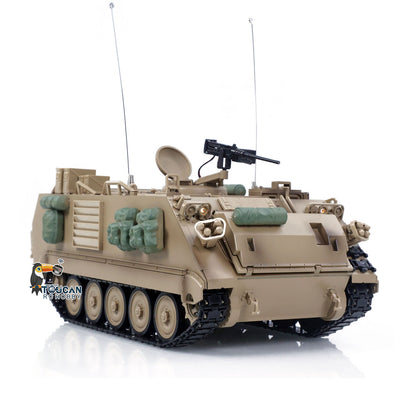 US Stock Tongde 1/16 RC Military Tank M2412-C M113A2 APC Turret Rotation 360 Degree Infrared LED Light Sound Remote Control Electric Toy