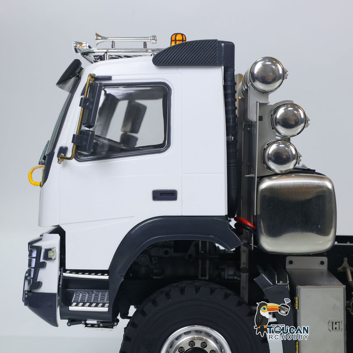 TOUCAN RC HOBBY JDModel 219 1/14 Metal Radio Controlled Hydraulic Dumper Truck 10X10 RC Tipper 3Speed Axles Transfer Case Differential Locks