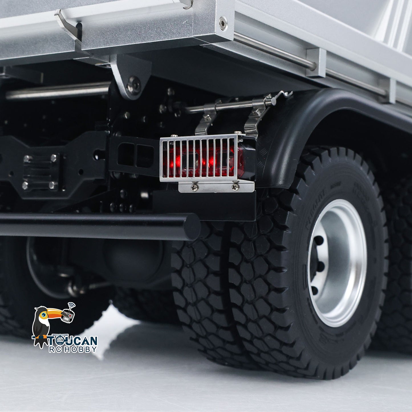 US Stock RTR Kabolite 8X8 1/14 RC Dump Truck K5703 Electric Lifting Remote Control Tipper Model 2Speed Gearbox Lights Sound System