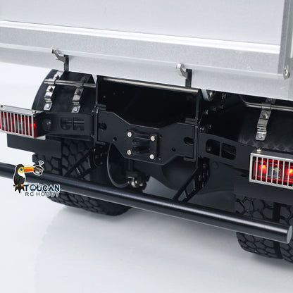 US Stock RTR Kabolite 8X8 1/14 RC Dump Truck K5703 Electric Lifting Remote Control Tipper Model 2Speed Gearbox Lights Sound System