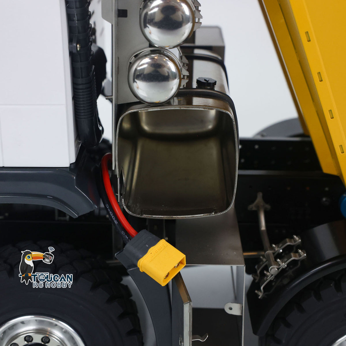 TOUCAN RC HOBBY JDModel 219 1/14 Metal Radio Controlled Hydraulic Dumper Truck 10X10 RC Tipper 3Speed Axles Transfer Case Differential Locks