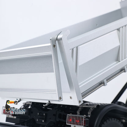 US Stock RTR Kabolite 8X8 1/14 RC Dump Truck K5703 Electric Lifting Remote Control Tipper Model 2Speed Gearbox Lights Sound System