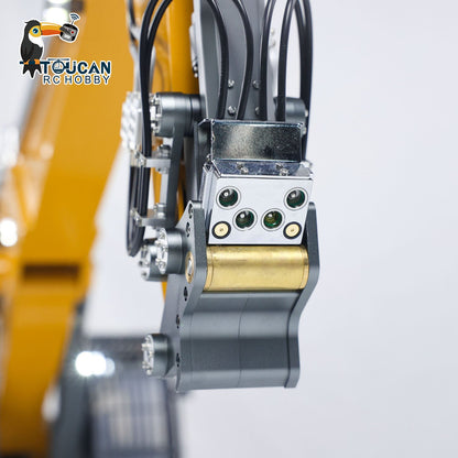 USA Pre-Order by the sea 1/14 3Arms Metal Hydraulic K970-301S RC Excavator FrSky TamdenXE Radio Control Digger Construction Vehicle Light Sound System