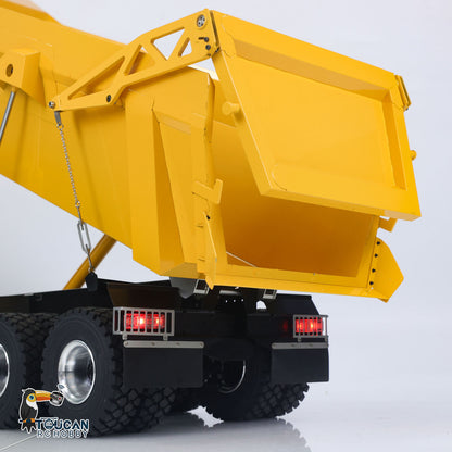 TOUCAN RC HOBBY JDModel 219 1/14 Metal Radio Controlled Hydraulic Dumper Truck 10X10 RC Tipper 3Speed Axles Transfer Case Differential Locks
