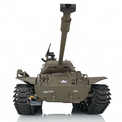 TOUCAN RC HOBBY Henglong 1/16 TK7.0 Plastic 3838 USA M26 Pershing 3839 Walker Bulldog M41A3 RTR RC Tank Armored Vehicle Model IR BB 360 Degrees Turret Smoke