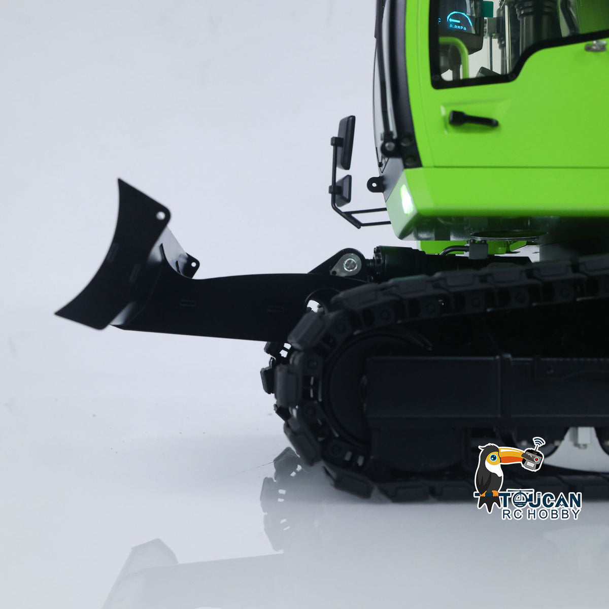 TOUCAN RC HOBBY CUT RC Hobby LR914 1/14 Metal RTR RC Hydraulic Excavator 3 Arms 5-Way Valve Quick Release Coupler FrSky X14 Controller Light Sound Display Screen for Digger Enthusiast
