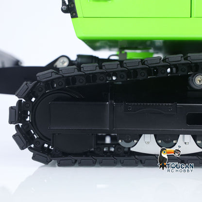 TOUCAN RC HOBBY CUT RC Hobby LR914 1/14 Metal RTR RC Hydraulic Excavator 3 Arms 5-Way Valve Quick Release Coupler FrSky X14 Controller Light Sound Display Screen for Digger Enthusiast