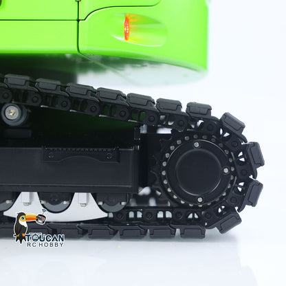 TOUCAN RC HOBBY CUT RC Hobby LR914 1/14 Metal RTR RC Hydraulic Excavator 3 Arms 5-Way Valve Quick Release Coupler FrSky X14 Controller Light Sound Display Screen for Digger Enthusiast
