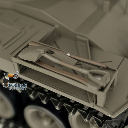 TOUCAN RC HOBBY Henglong 1/16 TK7.0 Plastic 3838 USA M26 Pershing 3839 Walker Bulldog M41A3 RTR RC Tank Armored Vehicle Model IR BB 360 Degrees Turret Smoke