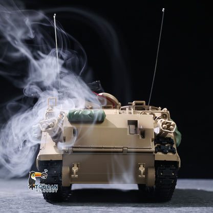 Fast Free Shipping Tongde 1/16 RC Military Tank M2412-C M113A2 APC Turret Rotation 360 Degree Infrared LED Light Sound Remote Control Electric Toy