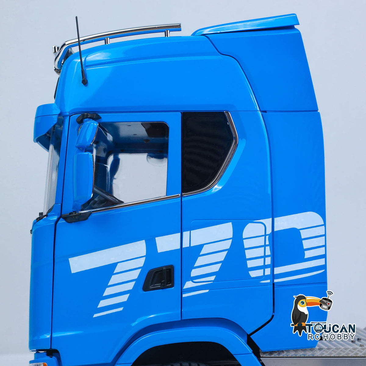 TOUCAN RC HOBBY MODO 1/14 8x8 Remote Control Tractor Truck 2Speed Transmission RC Lorry Vehicle Metal Chassis Light Sound System No Differential Lock