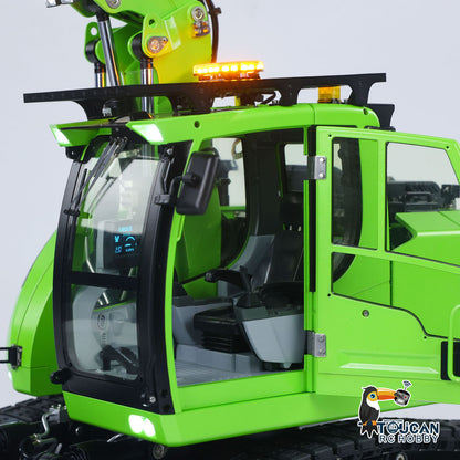 Upgraded 1/14 RC Hydraulic Excavator LR 914 5ways Valve Electric Digger Model RTR Construction Vehicle Frsky X14 Radio Battery