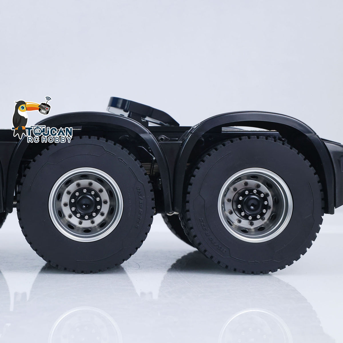 TOUCAN RC HOBBY MODO 1/14 8x8 Remote Control Tractor Truck 2Speed Transmission RC Lorry Vehicle Metal Chassis Light Sound System No Differential Lock