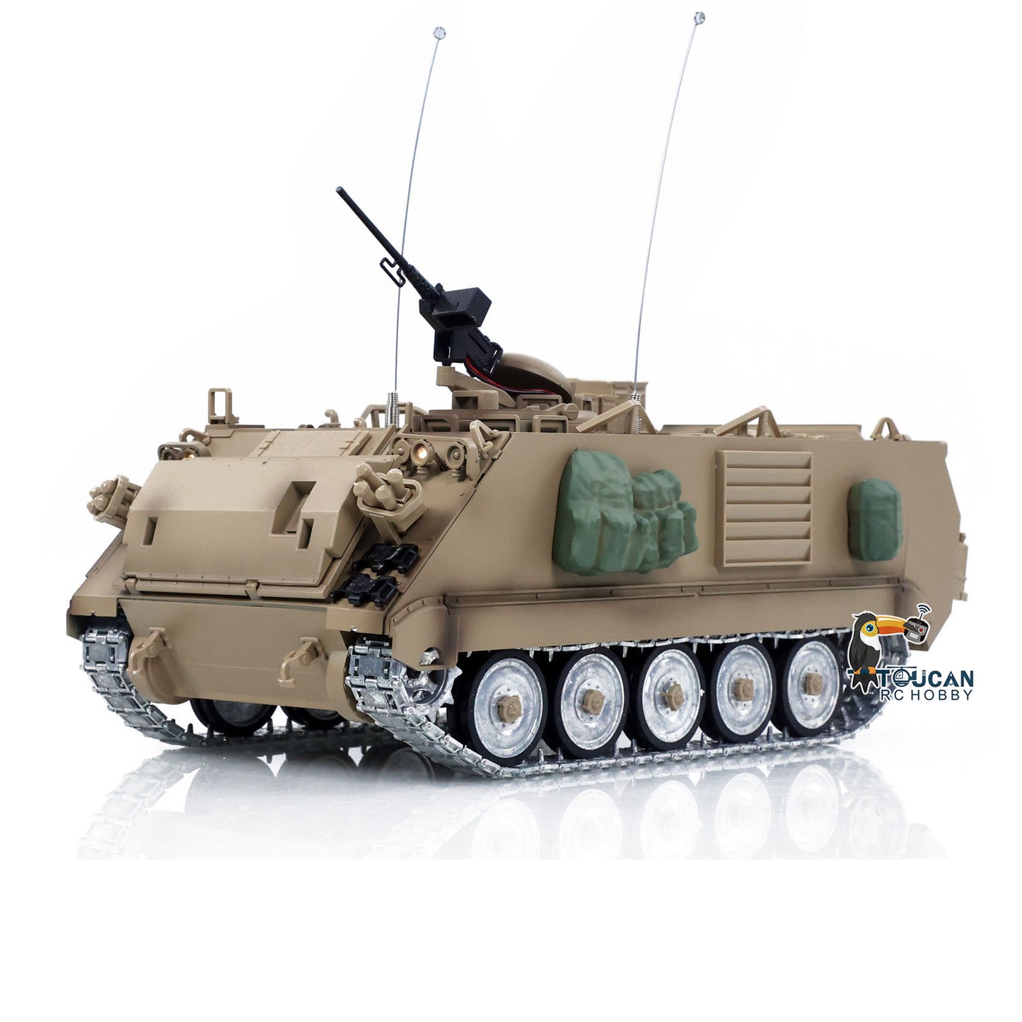 Fast Free Shipping TD 1/16 RC Tank M2412-C M113A2 APC Infrared Turret Rotary 360 Degree Remote Control Electric Military Vehicle Metal Wheels