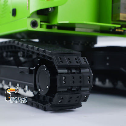 TOUCAN RC HOBBY CUT RC Hobby LR914 1/14 Metal RTR RC Hydraulic Excavator 3 Arms 5-Way Valve Quick Release Coupler FrSky X14 Controller Light Sound Display Screen for Digger Enthusiast
