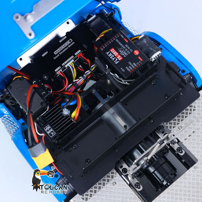 TOUCAN RC HOBBY MODO 1/14 8x8 Remote Control Tractor Truck 2Speed Transmission RC Lorry Vehicle Metal Chassis Light Sound System No Differential Lock