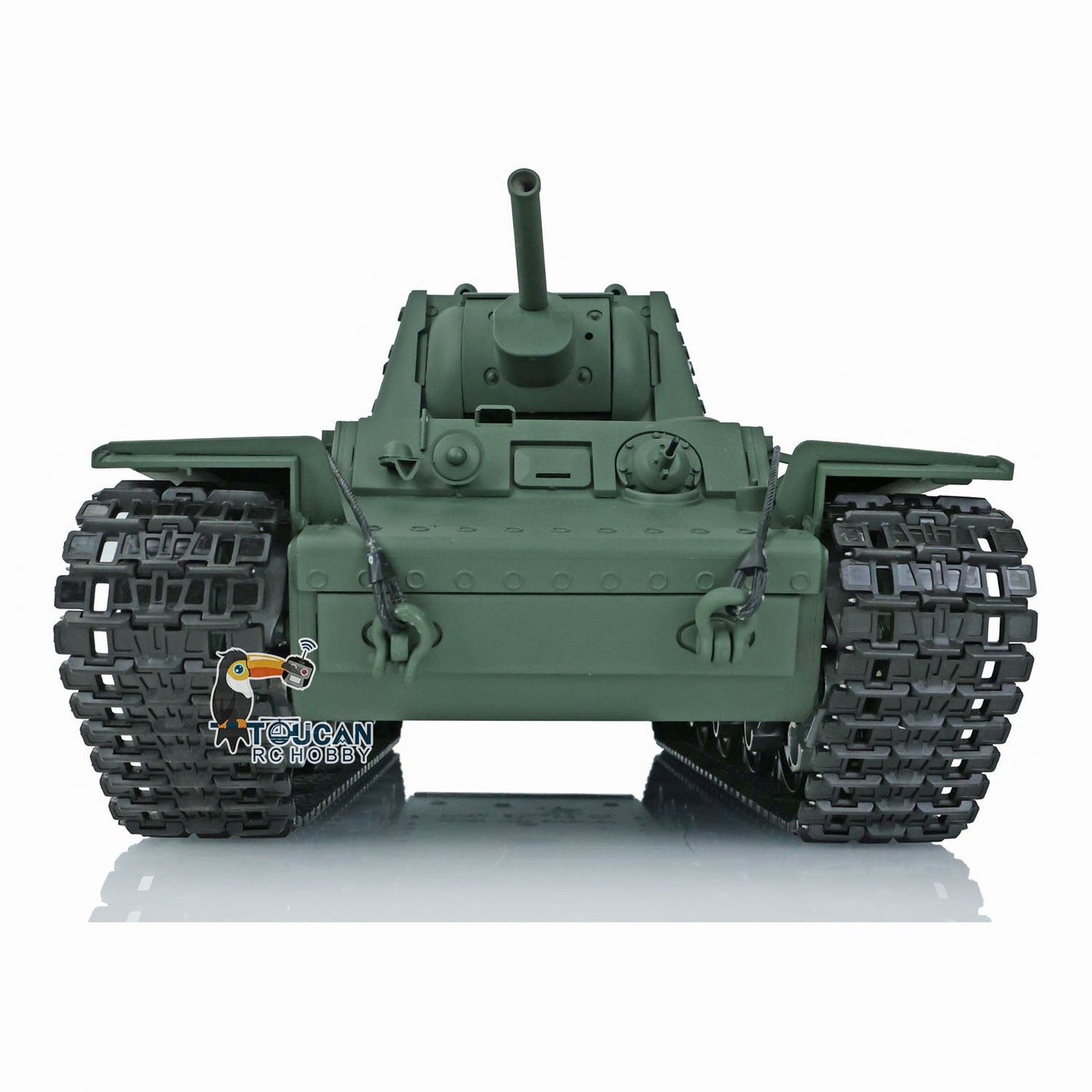 TOUCAN RC HOBBY Henglong 1/16 TK7.0 Plastic Panther G Soviet KV-1 RTR RC Tank 3879/3878 Model BB IR Smoke FPV 360 Degrees Turret Metal Barrel Steel Gearbox