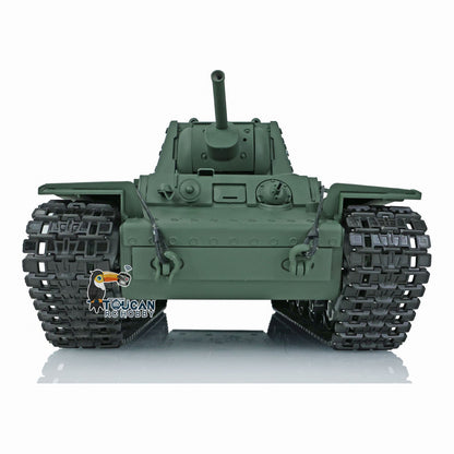 TOUCAN RC HOBBY Henglong 1/16 TK7.0 Plastic Panther G Soviet KV-1 RTR RC Tank 3879/3878 Model BB IR Smoke FPV 360 Degrees Turret Metal Barrel Steel Gearbox