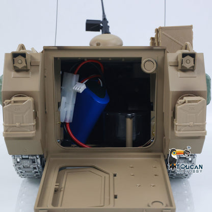 US Stock TD 1/16 RC Tank M2412-C M113A2 APC Infrared Turret Rotary 360 Degree Remote Control Electric Military Vehicle Metal Wheels