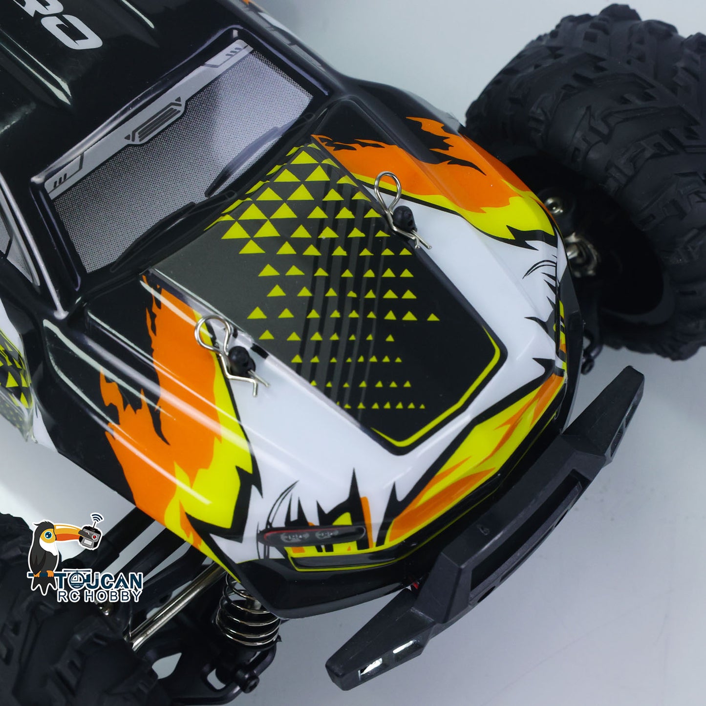 US Stock 1/16 4X4 Radio Controlled Off Road Vehicle SCY 16102Pro RC Big Tire Truck Muti-Terrain Brushless Model Car Light System RTR