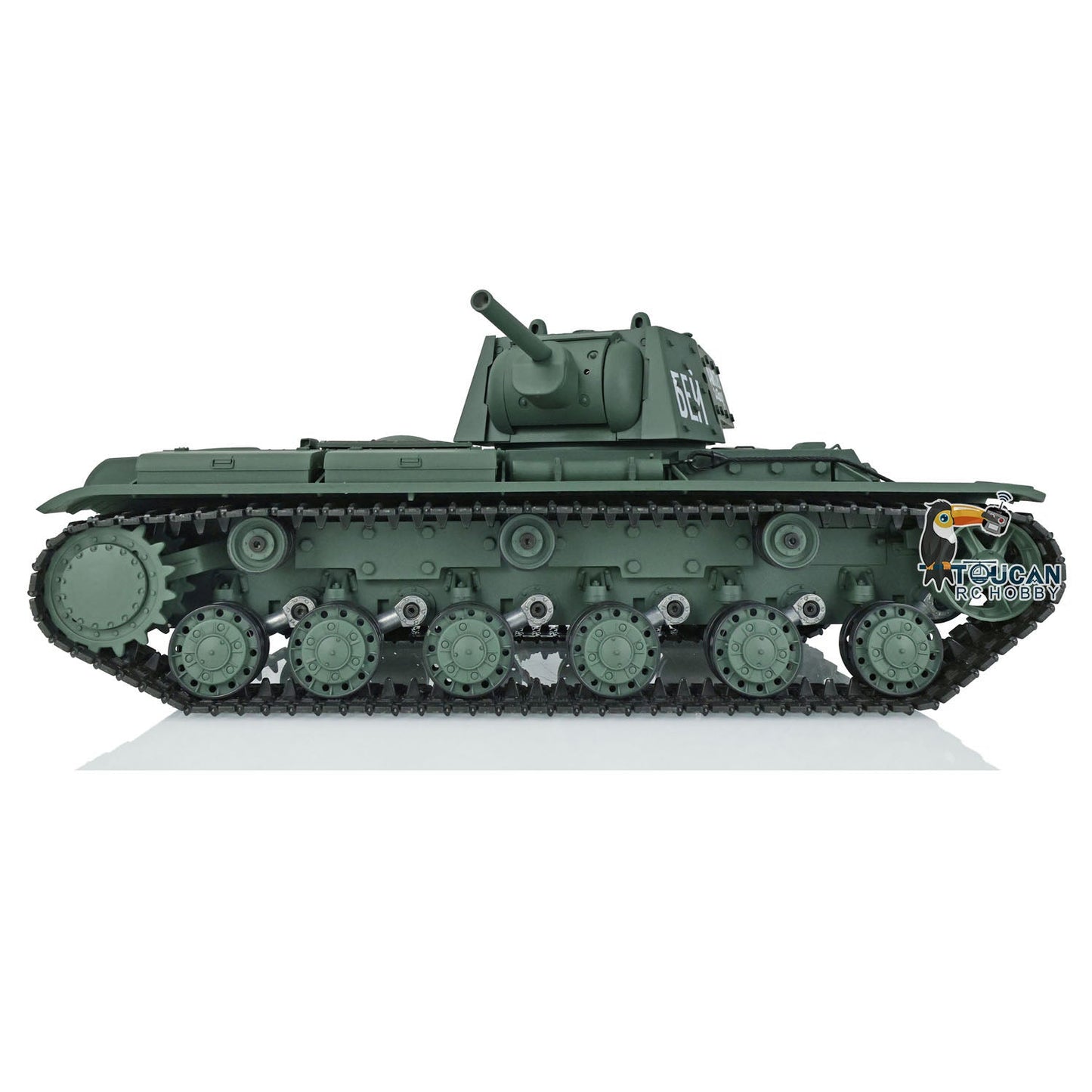 TOUCAN RC HOBBY Henglong Plastic 1/16 TK7.0 3879/3878 German Panther G Soviet KV-1 RTR RC Tank 360 Degrees Turret Infrared Combat BB Smoke Metal Barrel