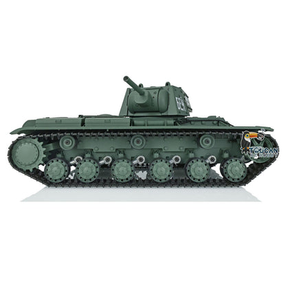 TOUCAN RC HOBBY Henglong Plastic 1/16 TK7.0 3879/3878 German Panther G Soviet KV-1 RTR RC Tank 360 Degrees Turret Infrared Combat BB Smoke Metal Barrel