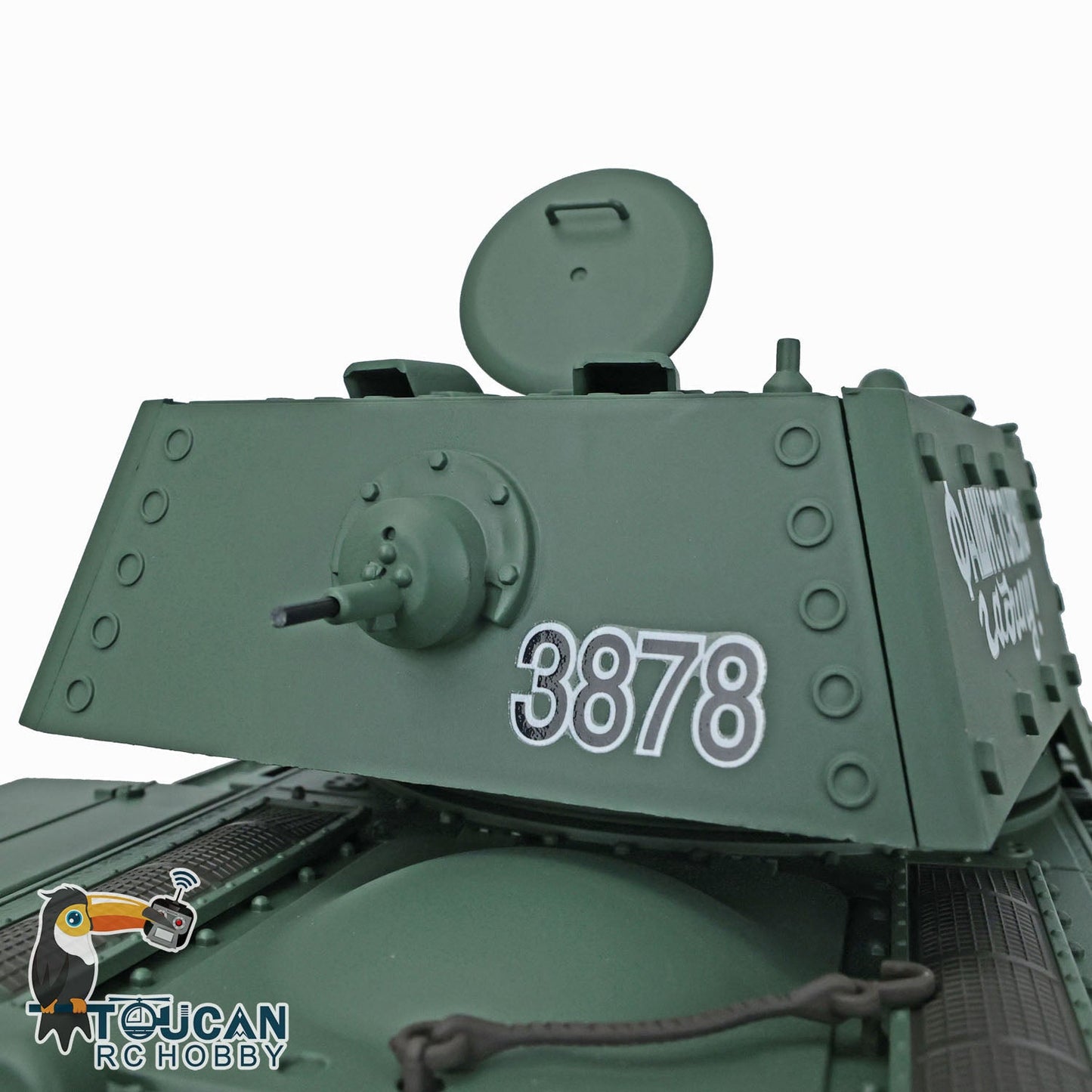 TOUCAN RC HOBBY Heng Long TK7.0 1/16 T72 3939 Soviet Union KV-1 3878 RC Tank FPV 360 Degree Turret BB IR Metal Barrel Tracks Drive Idler Road Wheels
