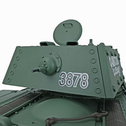 TOUCAN RC HOBBY Henglong 1/16 TK7.0 Promotion Soviet Union KV-1 RTR RC Tank 3878 360 Degrees Turret Smoke BB IR Metal Barrel Tracks Sprockets Idlers Wheels Gearbox