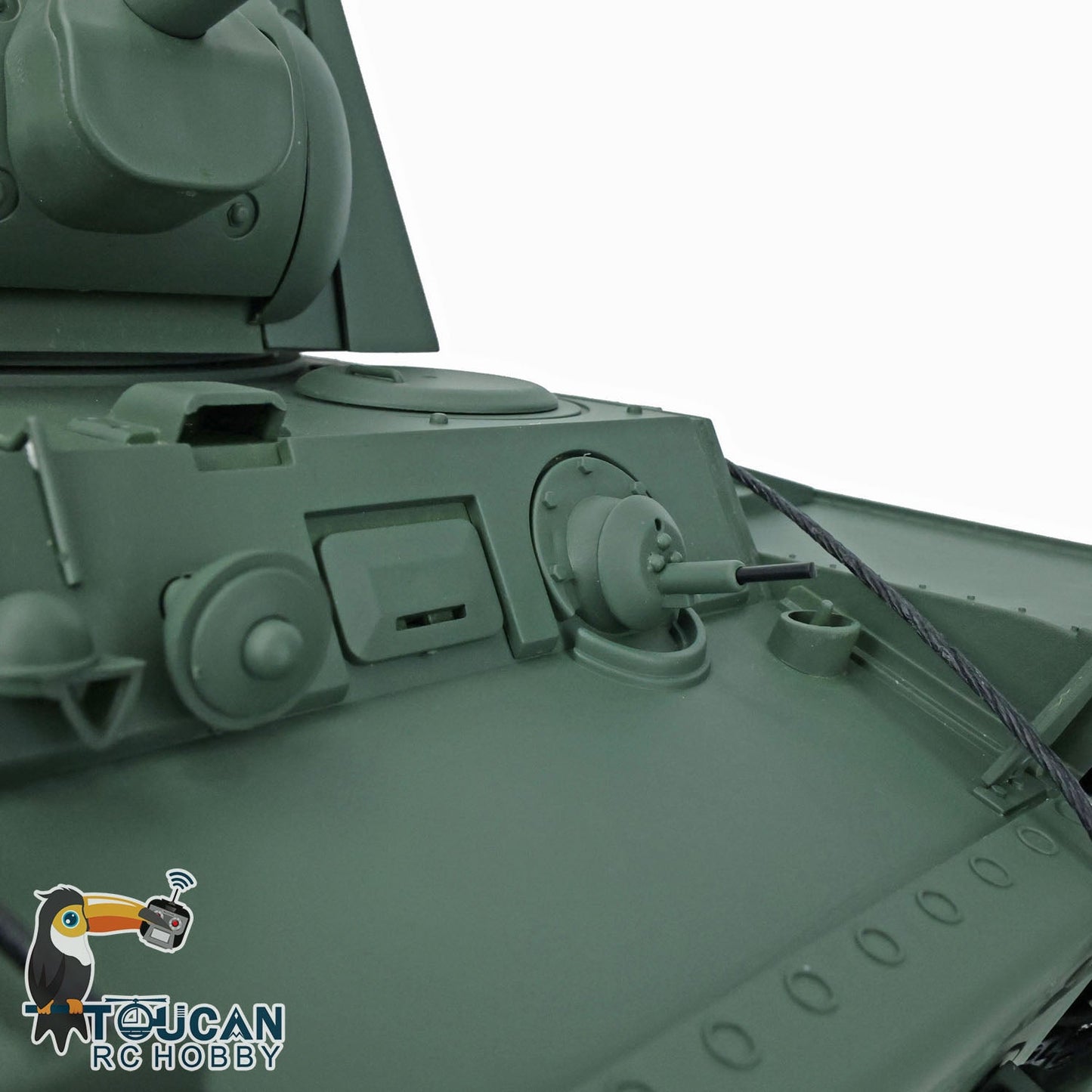 TOUCAN RC HOBBY Heng Long TK7.0 1/16 T72 3939 Soviet Union KV-1 3878 RC Tank FPV 360 Degree Turret BB IR Metal Barrel Tracks Drive Idler Road Wheels