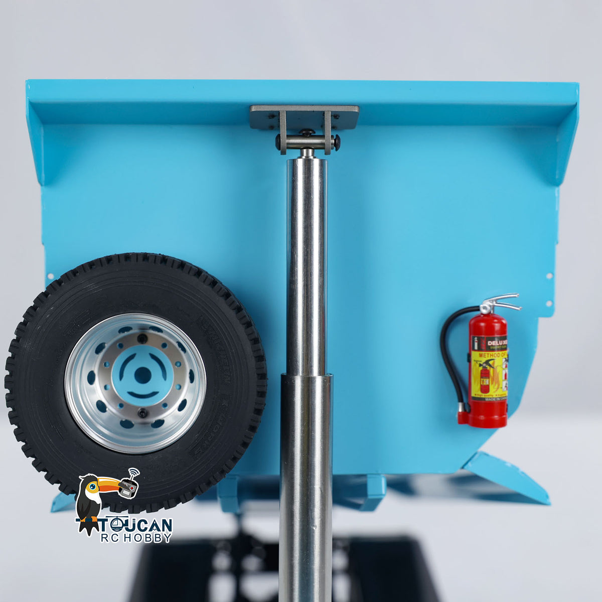 TOUCAN RC HOBBY MODO 1/14 8x4 Metal Hydraulic RC Dump Truck 2-speed Radio Control Tipper Car Simulation DIY Model Painted ESC Servo Motor