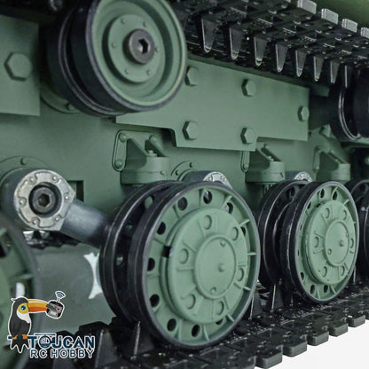 TOUCAN RC HOBBY Henglong Plastic 1/16 TK7.0 3879/3878 German Panther G Soviet KV-1 RTR RC Tank 360 Degrees Turret Infrared Combat BB Smoke Metal Barrel