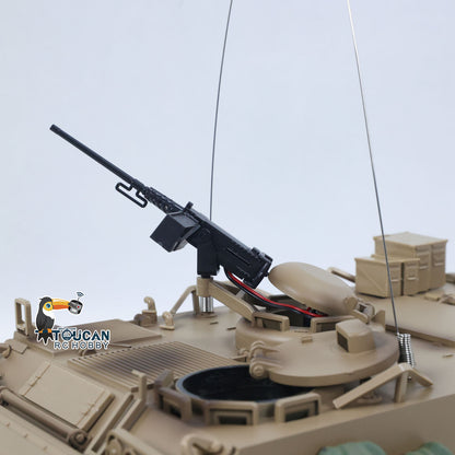 TOUCAN RC HOBBY Tongde 1/16 RC Tank M2412-C M113A2 APC Infrared Turret Rotary 360 Degree Remote Control Electric Military Vehicle Metal Wheels