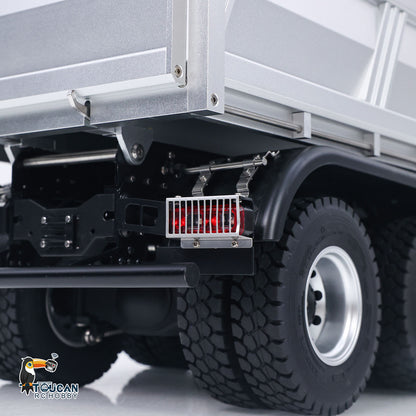 US Stock Kabolite 1/14 Electric RC Dump Truck K5703 8X8 Remote Control Tipper Model 2Speed Transmission Lights Sounds Battery Charger