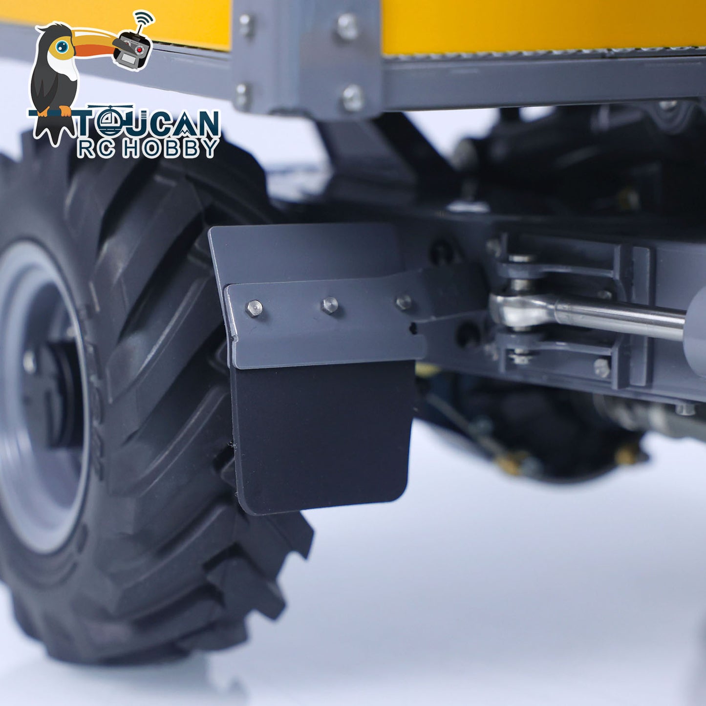 LESU 6MDX-B 1/14 Metal Hydraulic 4x4 RC Dump Truck with Differential Lock Axles Sound Light System for Engineering Vehicle Enthusiast