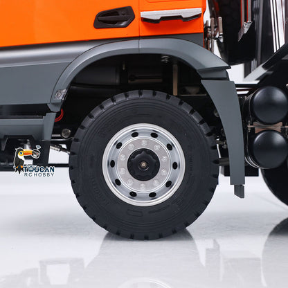 US Stock Kabolite 1/14 Electric RC Dump Truck K5703 8X8 Remote Control Tipper Model 2Speed Transmission Lights Sounds Battery Charger