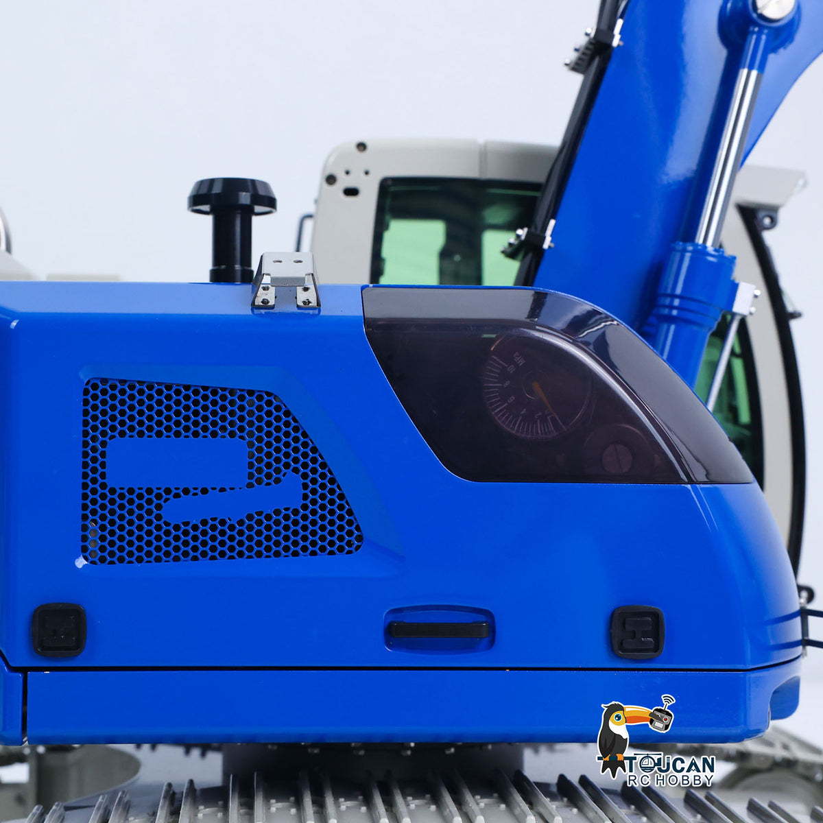 TOUCAN RC HOBBY JDModel 1/14 Metal 2Arms RC Hydraulic Tracked Excavator JDM-208 R920 Radio Control Digger Engineering Vehicle Sound System Battery