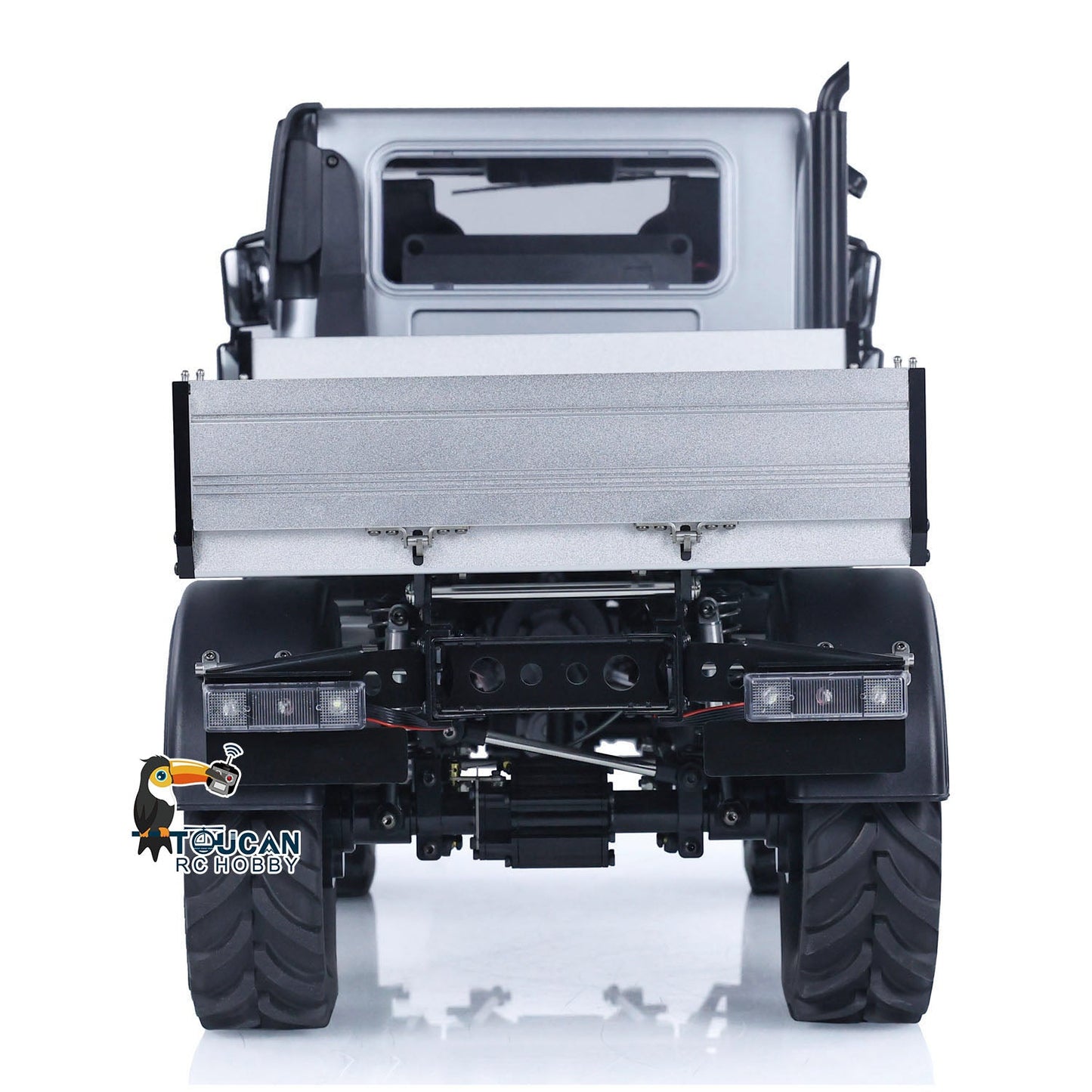 UNI U423 1/10 RC Rock Crawler Car RTR 4X4 4WD Remote Control Off-road Vehicles Metal Axles Bucket Light Sound DDF350 Radio Battery