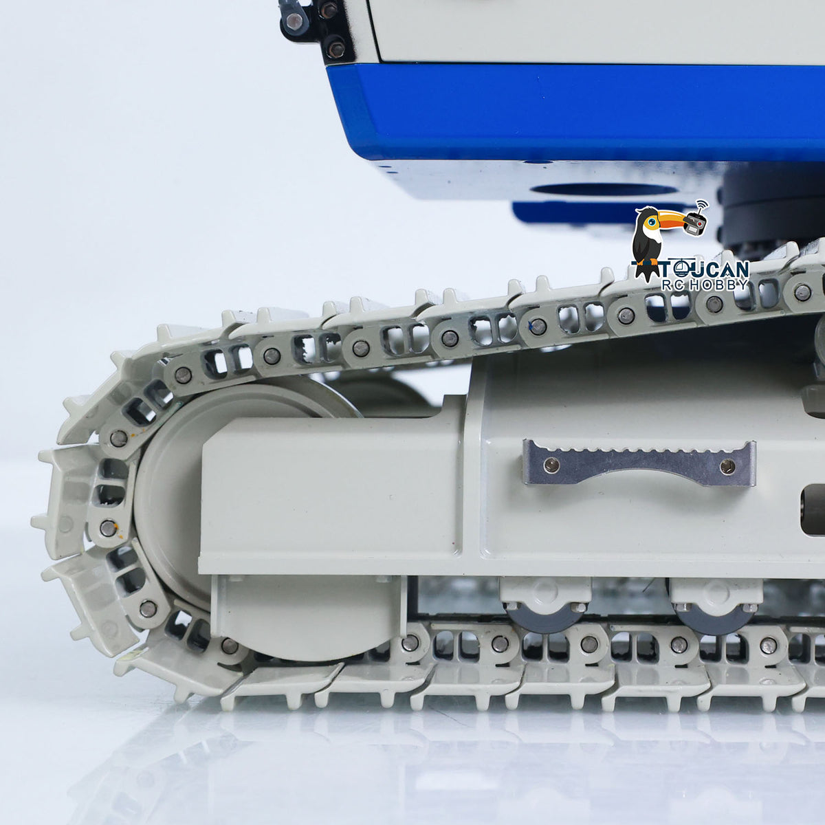 TOUCAN RC HOBBY JDModel 1/14 Metal 2Arms RC Hydraulic Tracked Excavator JDM-208 R920 Radio Control Digger Engineering Vehicle Sound System Battery
