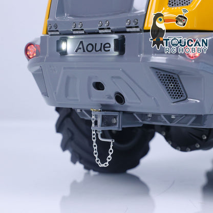 LESU 6MDX-B 1/14 Metal Hydraulic 4x4 RC Dump Truck with Differential Lock Axles Sound Light System for Engineering Vehicle Enthusiast