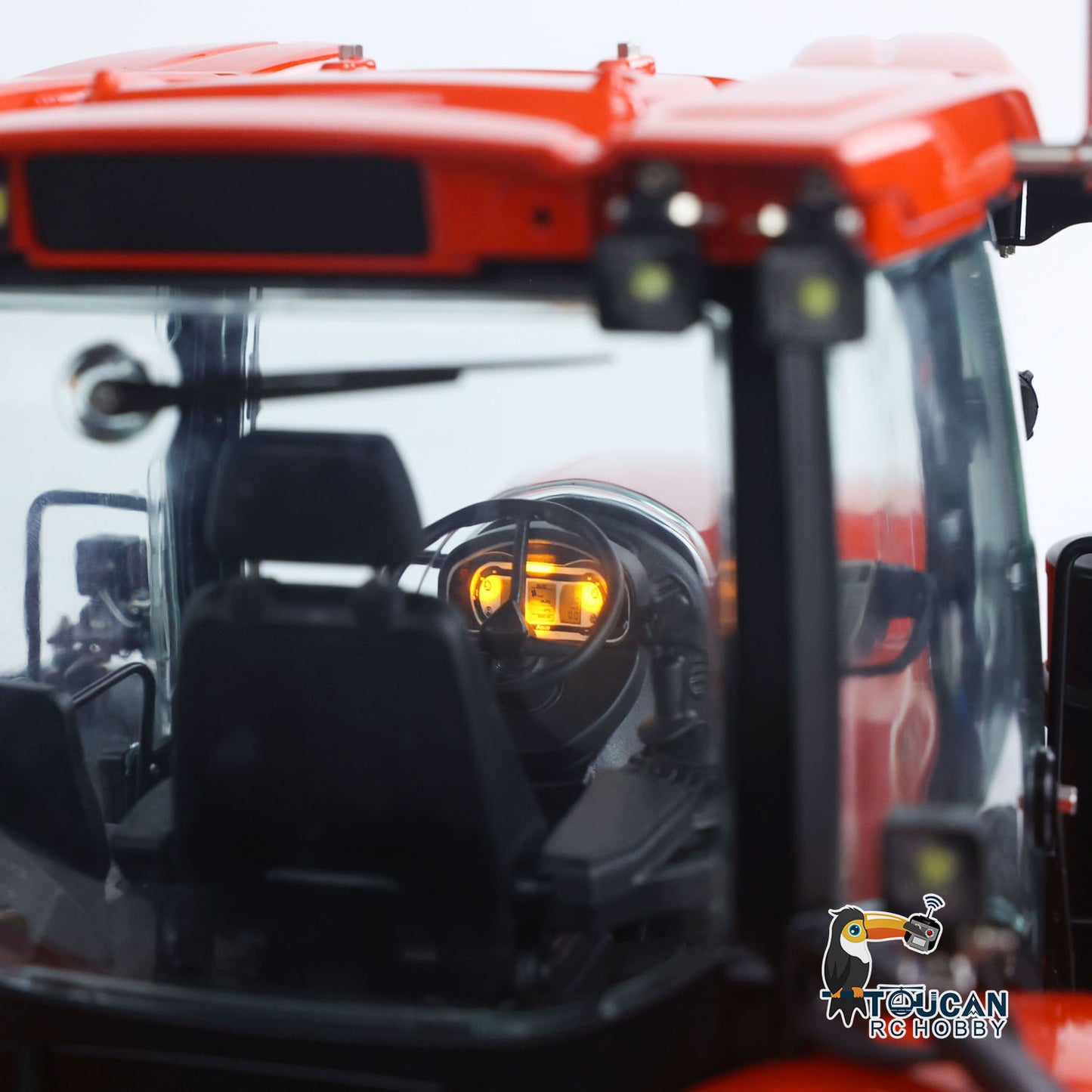 Metal LESU Remote Control 1/14 Hydraulic Tractor AOUE 1050 4x4 Double Wheels Agricultural Vehicle RTR Model Frsky Radio Battery