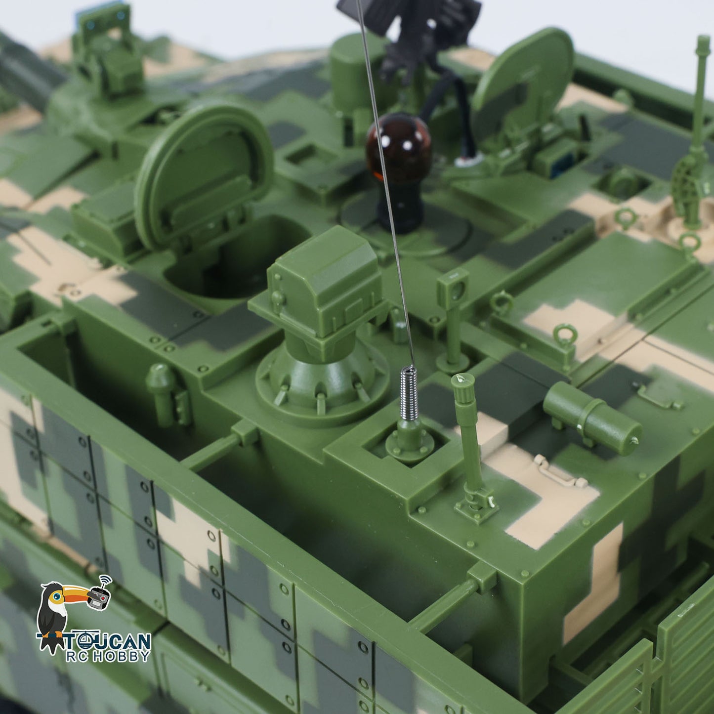 Plastic Heng Long 1/16 Remote Control Main Battle Tank 3899A RC Military Model Infrared Combat Smoking Lights Sounds Battery