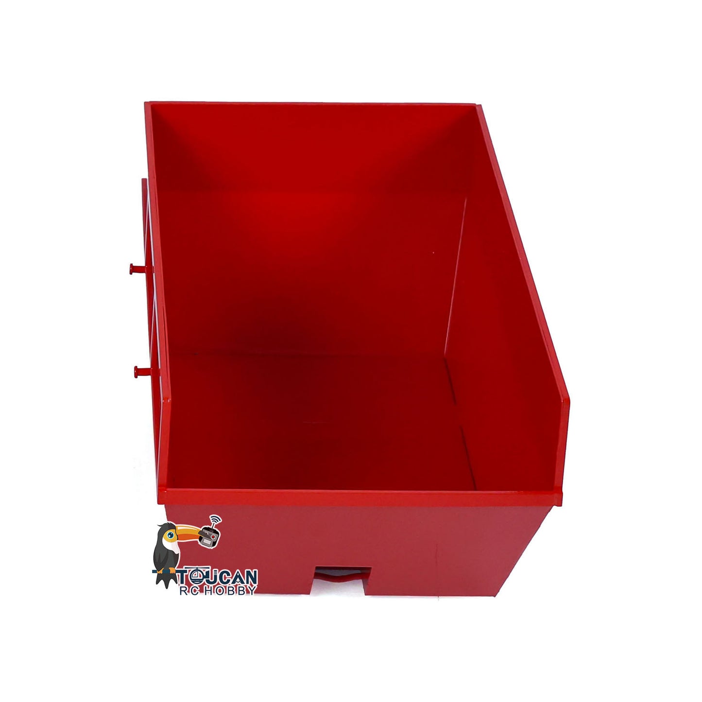 JXModel Metal Small Bucket for VL18U 1/14 6*4 Hydraulic RC Skip Loader K3363 Swing Arm Dump Garbage Truck DIY