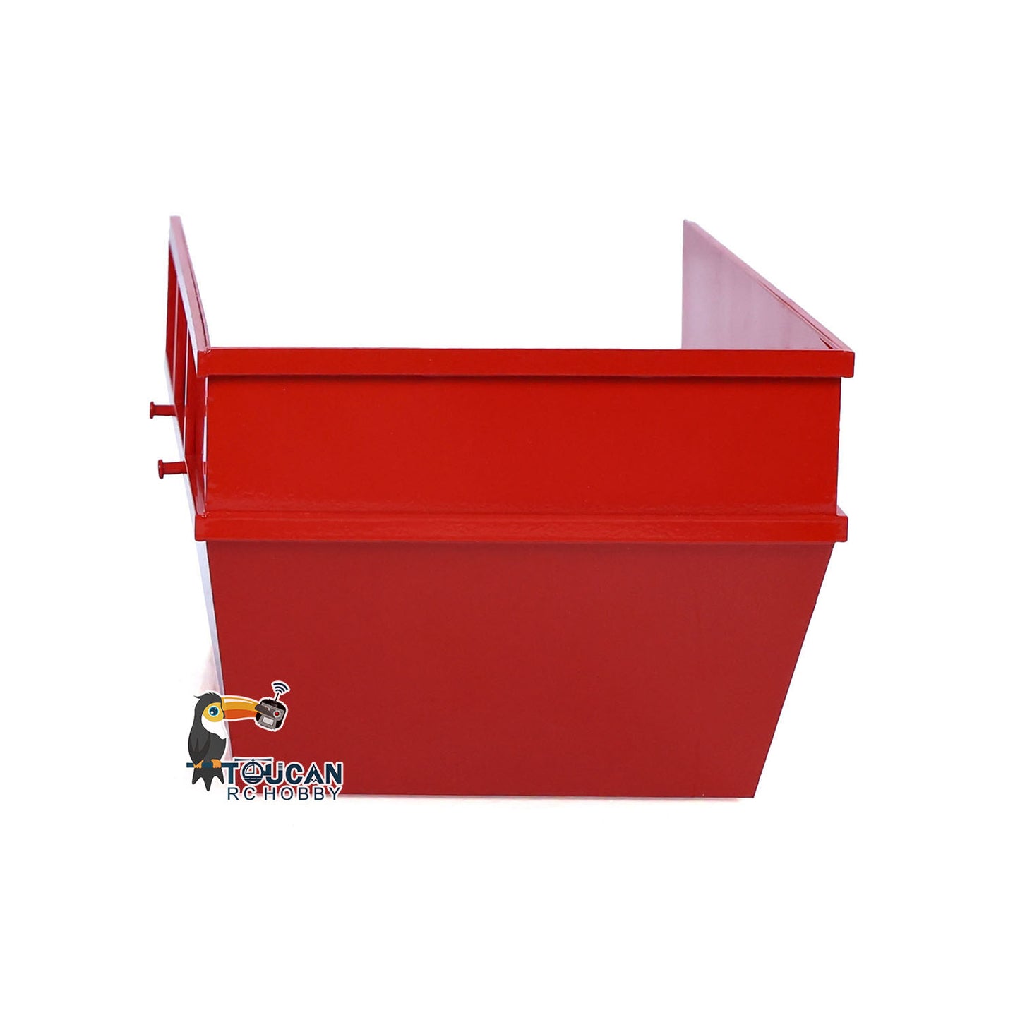 JXModel Metal Small Bucket for VL18U 1/14 6*4 Hydraulic RC Skip Loader K3363 Swing Arm Dump Garbage Truck DIY
