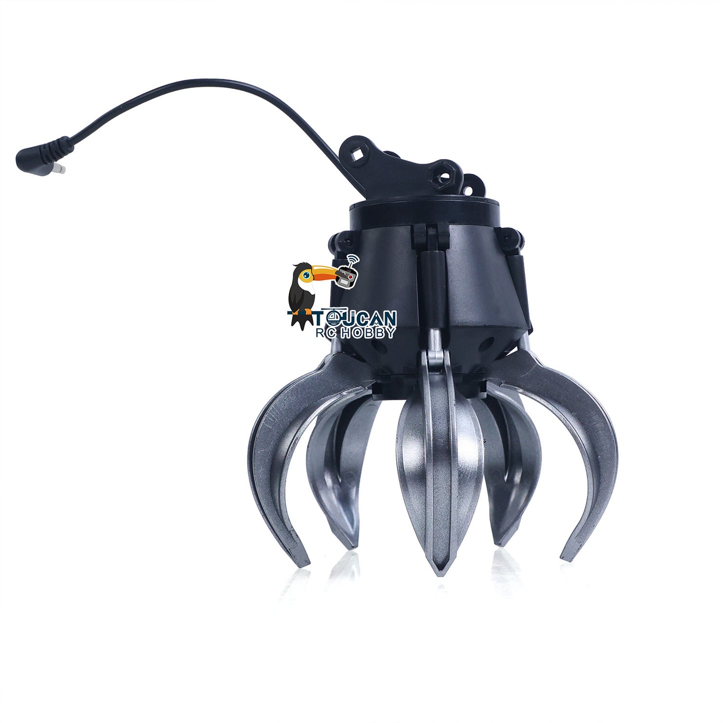 In Stock 1/14 HUINA RC Metal Excavator Ready to Run Toys 1594 Radio Lights Sound Battery 28CH Sound W/ Bucket Drill Round Wood Garb Gifts