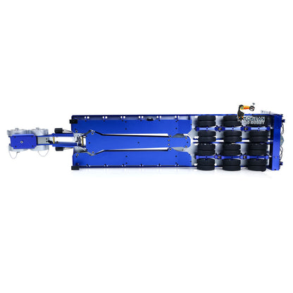 In Stock TOUCAN RC HOBBY JDModel 1.5M Metal Drake Trailer Lowboy Semi Trailer JDM-2 for 1/14 RC Tractor Truck DIY Remote Controlled Truck Construction Vehicle Hobby Models