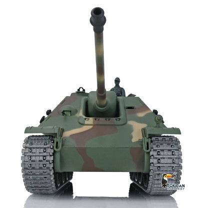 TOUCAN RC HOBBY Henglong 1/16 TK7.0 Promotion German Jadpanther 3869 RTR RC Tank FPV Infrared Combat Smoke BB Unit Metal Sprockets Idlers Wheels Tracks Steel Gearbox
