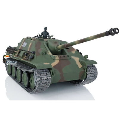 TOUCAN RC HOBBY Henglong 1/16 TK7.0 Promotion German Jadpanther 3869 RTR RC Tank FPV Infrared Combat Smoke BB Unit Metal Sprockets Idlers Wheels Tracks Steel Gearbox