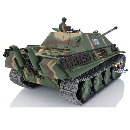 TOUCAN RC HOBBY Henglong 1/16 TK7.0 Promotion German Jadpanther 3869 RTR RC Tank FPV Infrared Combat Smoke BB Unit Metal Sprockets Idlers Wheels Tracks Steel Gearbox