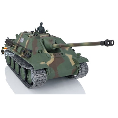 TOUCAN RC HOBBY Henglong 1/16 TK7.0 Promotion German Jadpanther 3869 RTR RC Tank FPV Infrared Combat Smoke BB Unit Metal Sprockets Idlers Wheels Tracks Steel Gearbox